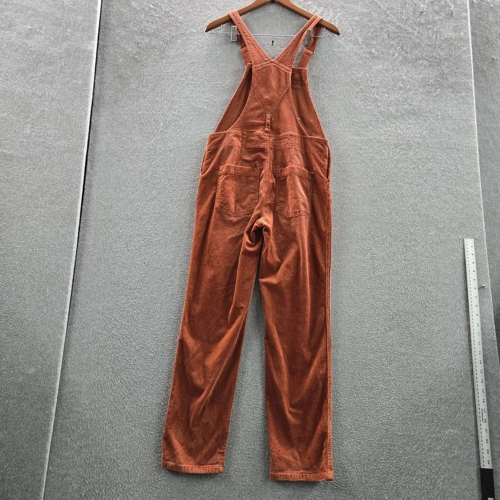 Pilcro Women Pants 26‎ Rust Overalls Corduroy The Wanderer Overall 28